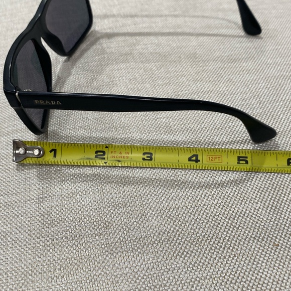 PRADA black 👓 glasses 🤓 made in Italy with case - Picture 8 of 16